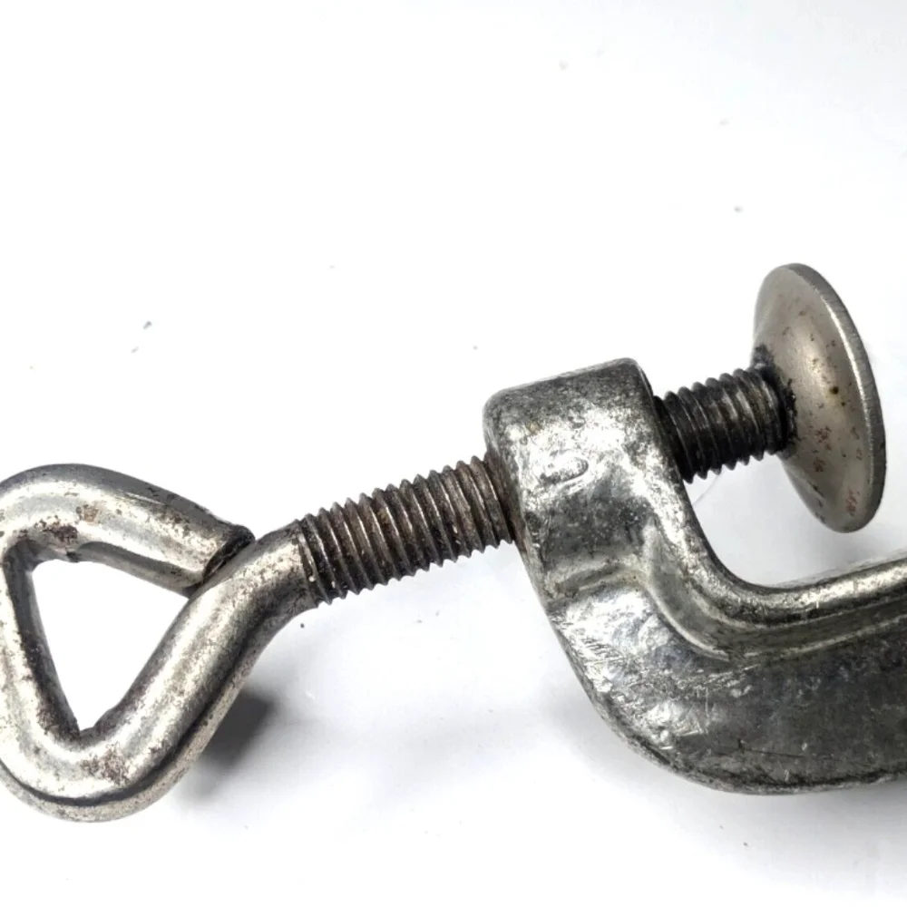 Vintage Porkert No 2 Solid Steel Meat Grinder Made In Czechoslovakia - Picture 3 of 9